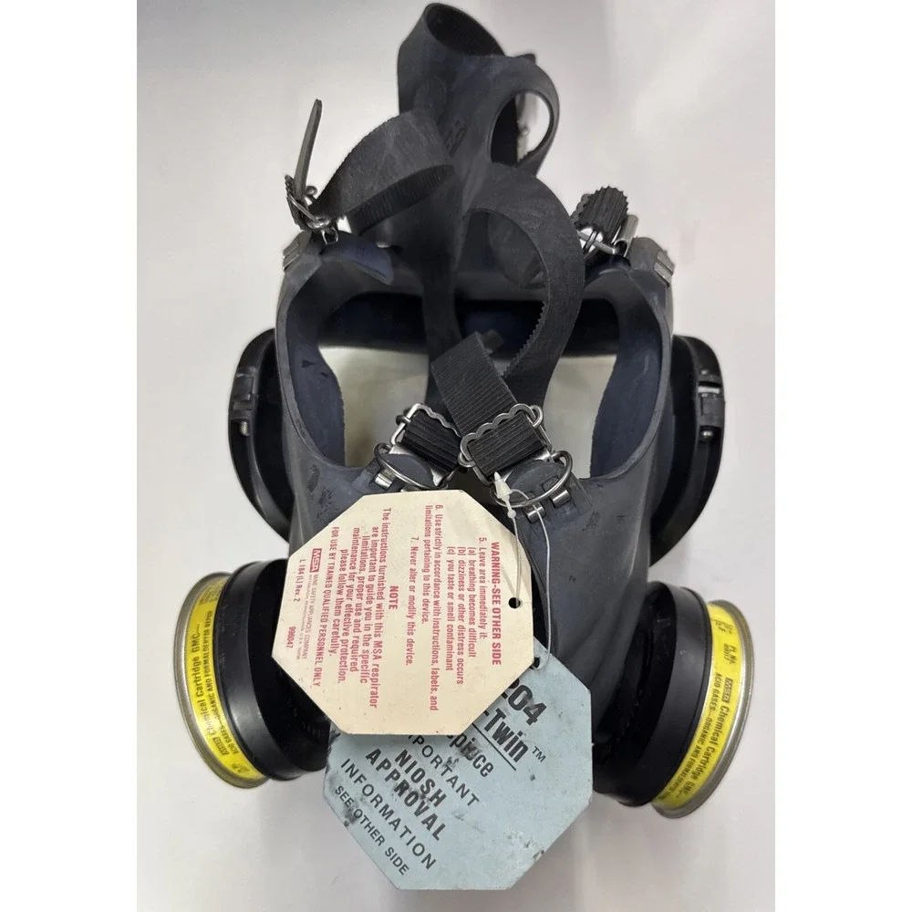 Msa Msa Ultra-Twin™ Full Face Respirator Mask Size Medium‎ 2d